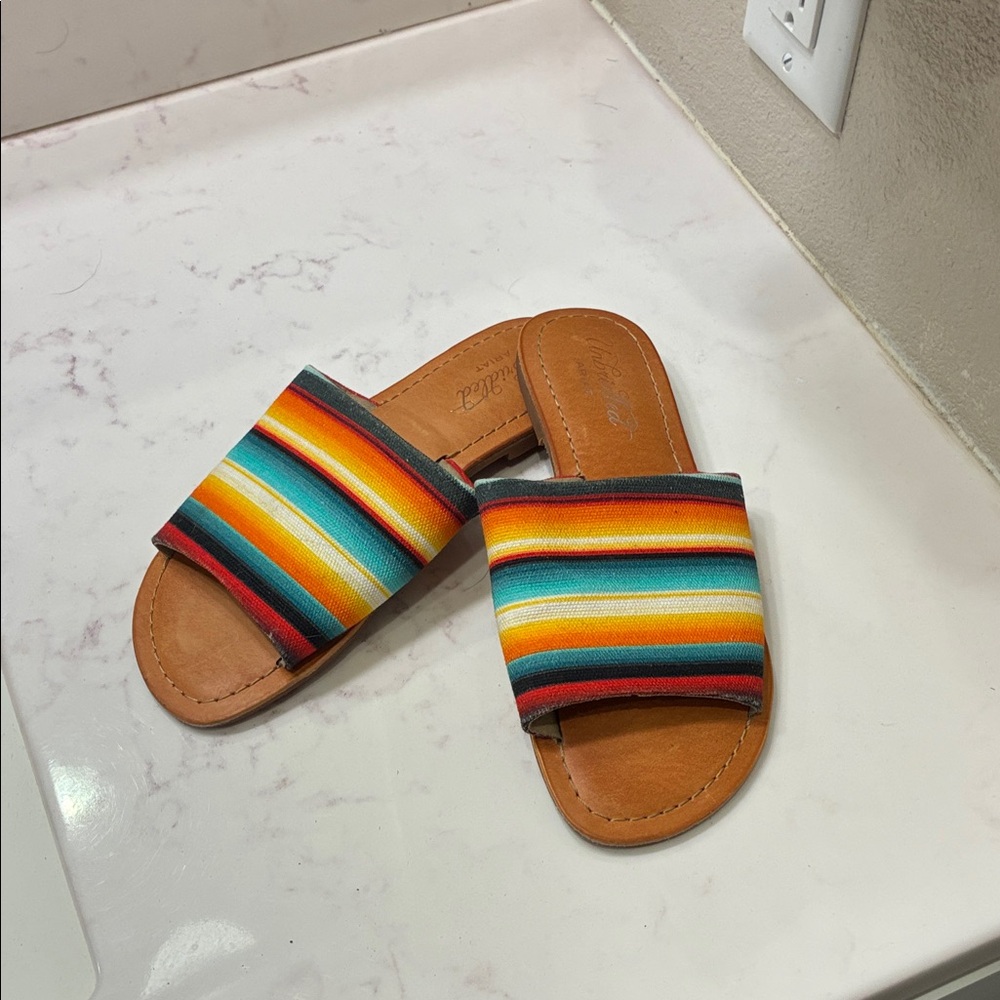 Ariat Multicolor Striped Slide Sandals